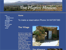 Tablet Screenshot of pilgrimmission.org